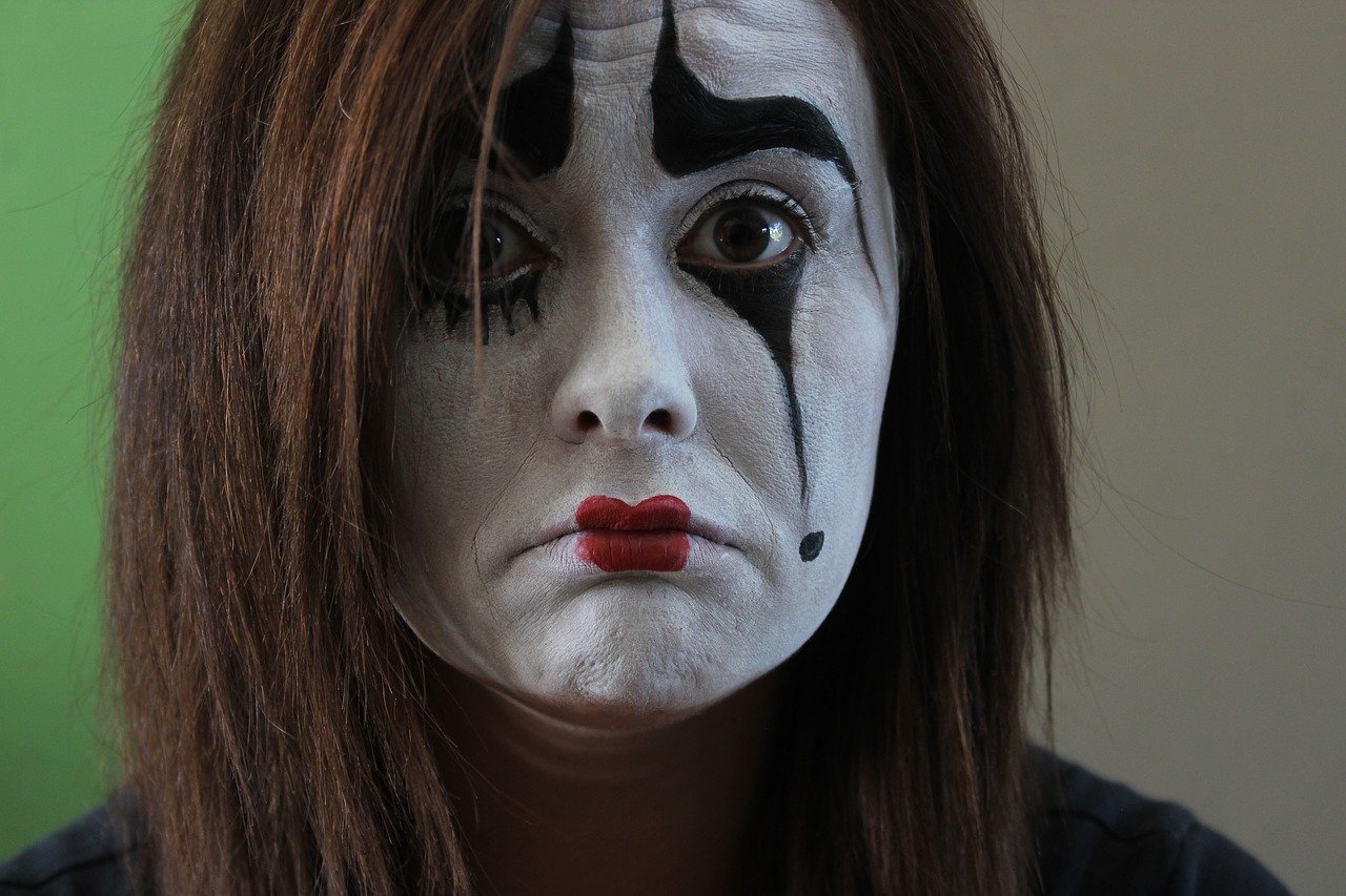 Mime Face Paint What Do